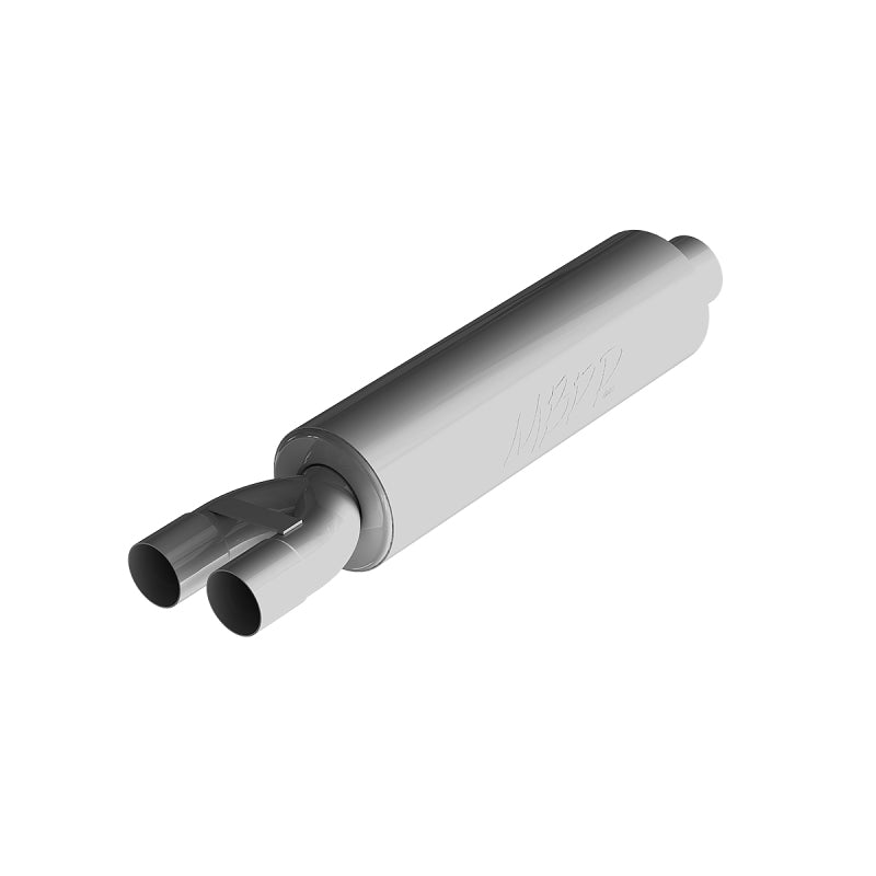 MBRP Universal 3in ID Inlet 2.5in ID Outlet 30.5in Chambered Aluminum Muffler (NO DROPSHIP) Muffler MBRP