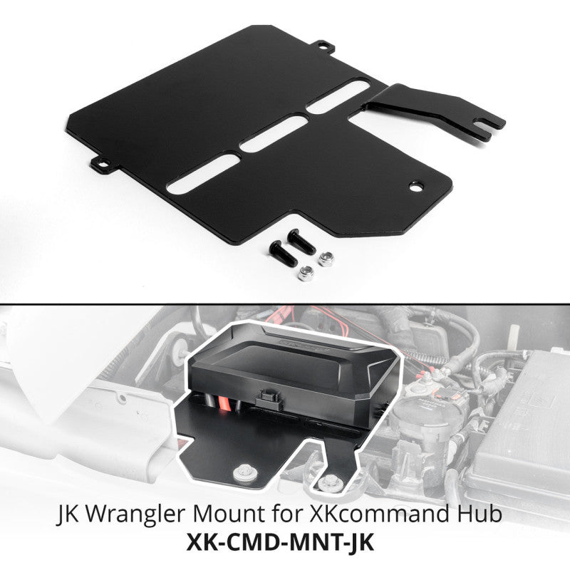 XK Glow XKcommand Hub Mounting Bracket for Wrangler JK Brackets XKGLOW