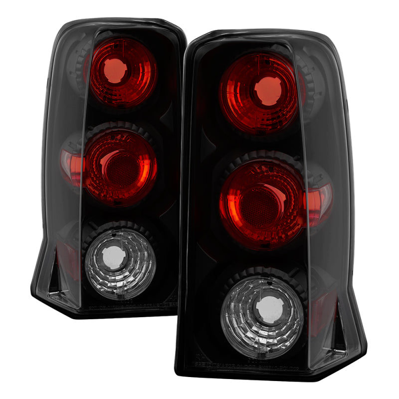 Spyder Cadillac Escalade 02-06 Euro Tail Lights Black Smoke ALT-YD-CE02-BSM Tail Lights SPYDER