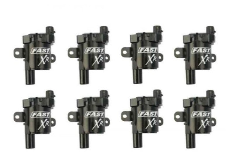 FAST XR Ignition Coil Set for GEN3 4.8/5.3/6.0L LS Truck Engines - Set of 8 Stock Replacement Ignition FAST