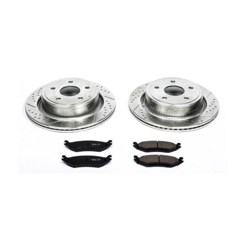 Power Stop 07-09 Chrysler Aspen Rear Z23 Evolution Sport Brake Kit Brake Kits - Performance D&S PowerStop