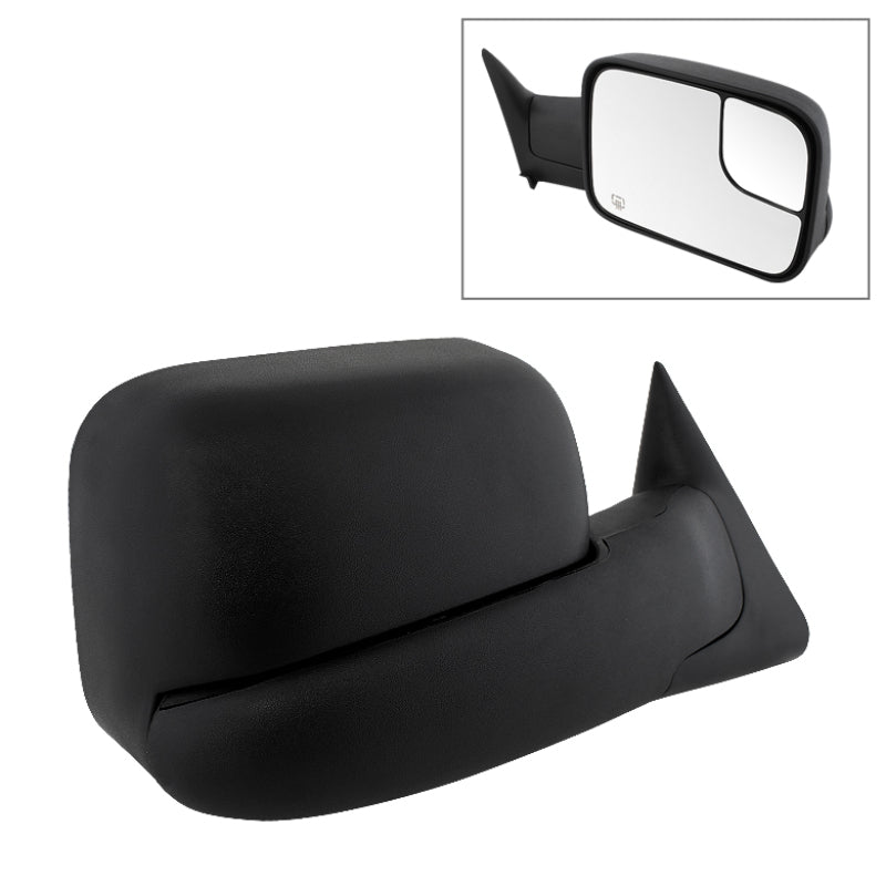 xTune Dodge Ram 98-01 Manual Extendable Power Heated Adjust Mirror Right MIR-DRAM98-PW-R Side Mirrors SPYDER