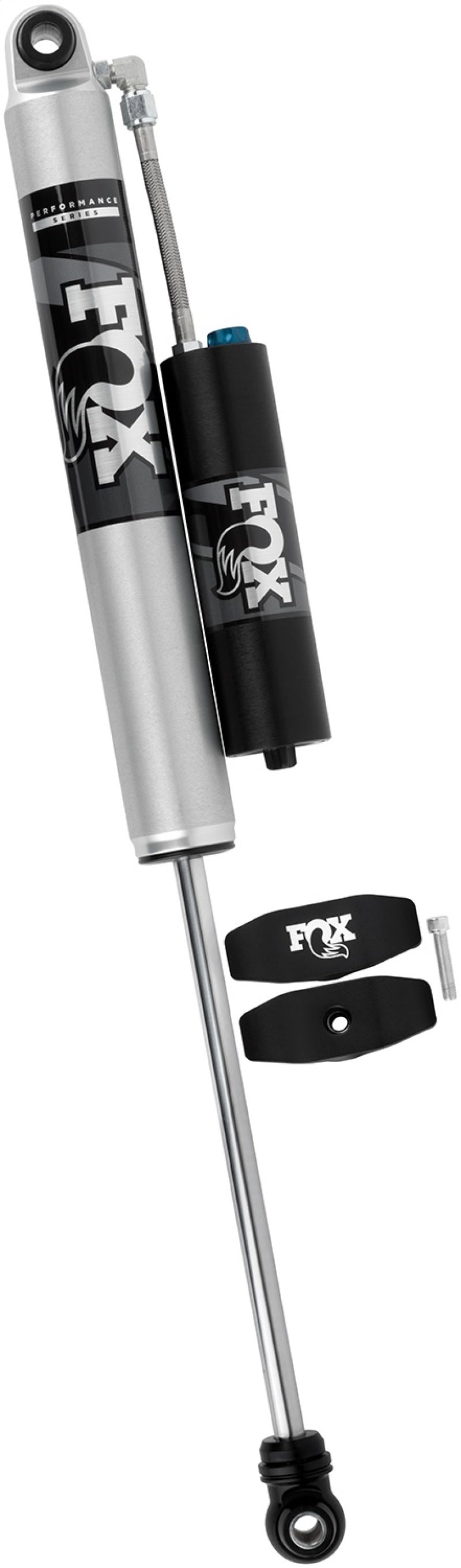 Fox 2017+ Ford Super Duty 2.0 Perf Series 12.1in. Smooth Body IFP Rear Shock / 0-1in. Lift w/ CD Adj Shocks and Struts FOX