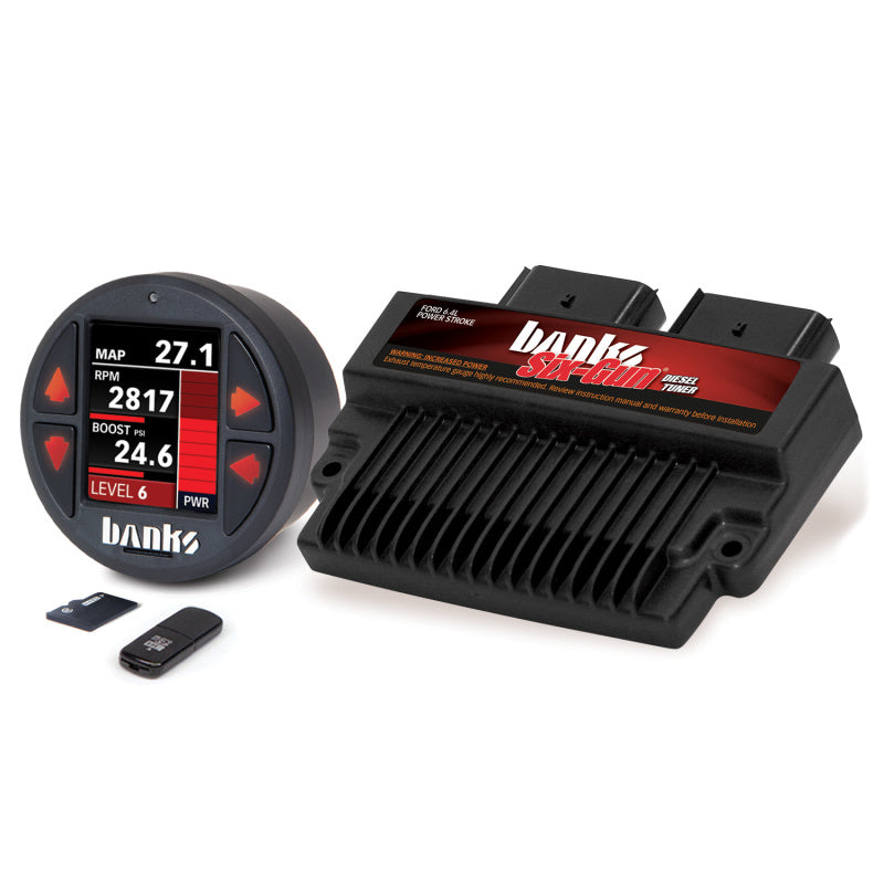 Banks Power 08-10 Ford F-250/F-350/F-450 6.4L Six-Gun Diesel Tuner w/ iDash-1.8 DataMonster Programmers & Tuners Banks Power