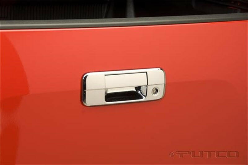 Putco 07-13 Toyota Tundra Tailgate Handle (w/o Camera) Tailgate & Rear Handle Covers Exterior Trim Putco
