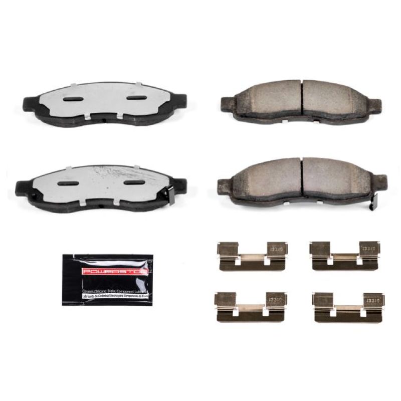 Power Stop 04-05 Infiniti QX56 Front Z36 Truck & Tow Brake Pads w/Hardware Brake Pads - Performance PowerStop
