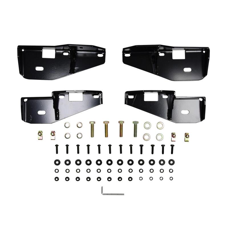 Westin 18-22 Jeep Wrangler JLU 4dr Platinum 4 Oval Nerf Step Bars - Tex. Blk Nerf Bars Westin