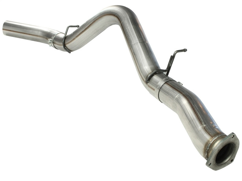 aFe MACHForce XP Exhaust 5in DPF-Stainless, GM Diesel Trucks 07.5-10 V8-6.6L 9(td) LMM DPF Back aFe