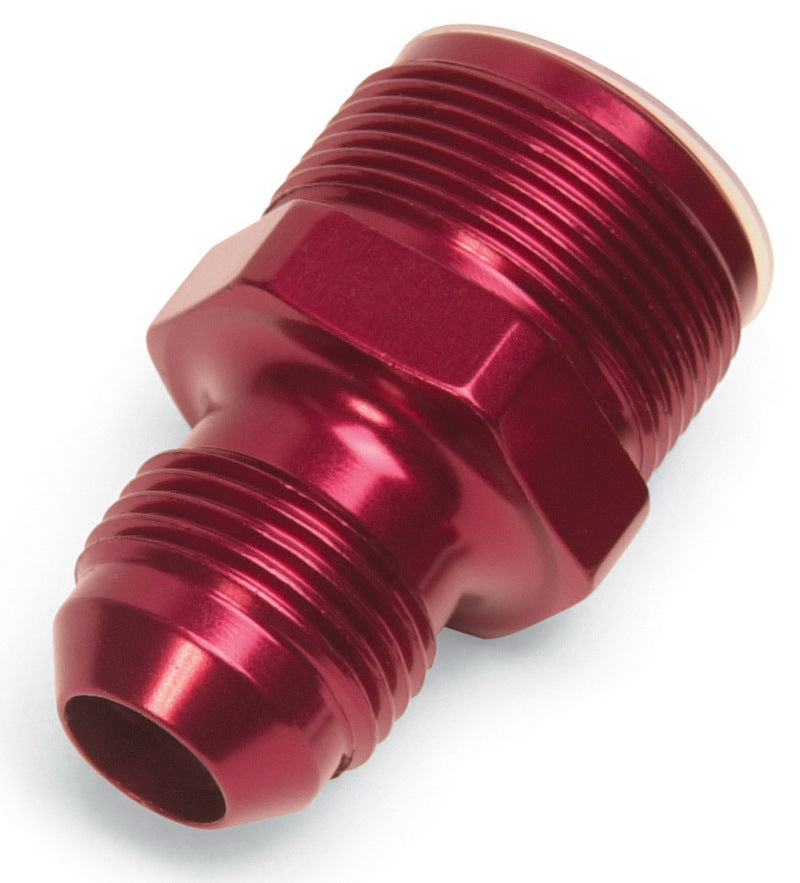 Russell Performance 1in-20 x 8 AN Male Flare Adapter (66-89 Edelbrock Q-Jets/75-89 Stock Q-Jets) Fittings Russell
