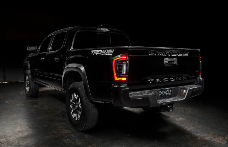 Oracle Lighting 2016-2023 Gen 3 Toyota Tacoma Flush Style LED Tail Lights Tail Lights ORACLE Lighting