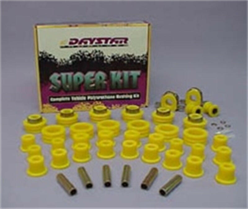 Daystar 80-83 Jeep CJ5 4WD / 80-86 Jeep CJ7 4WD Super Kit Bushings Bushing Kits Daystar