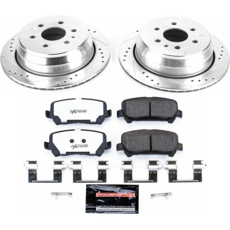 Power Stop 15-18 Chevrolet Colorado Rear Z36 Truck & Tow Brake Kit Brake Kits - Performance D&S PowerStop