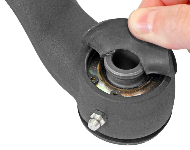 RockJock JL/JT Johnny Joint Front Trac Bar Forged Organically Shaped Adjustable Greasable Traction Bars RockJock