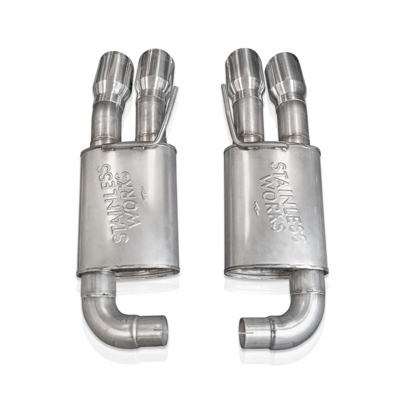 Stainless Works 18-21 Mustang GT Axleback Redline Exhaust Axle Back Stainless Works