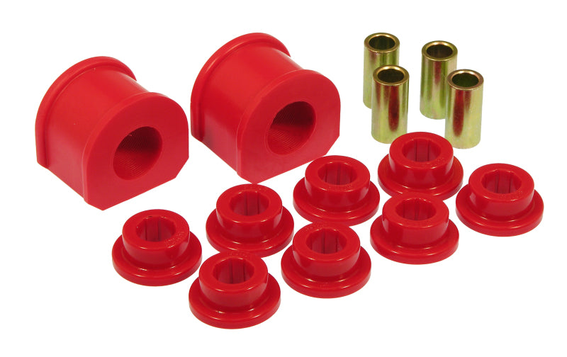 Prothane 70-98 Ford Truck S/B & E/L Bush - 1 1/8in (for 2in Frames / Eye to Eye End Links) - Red Sway Bar Bushings Prothane
