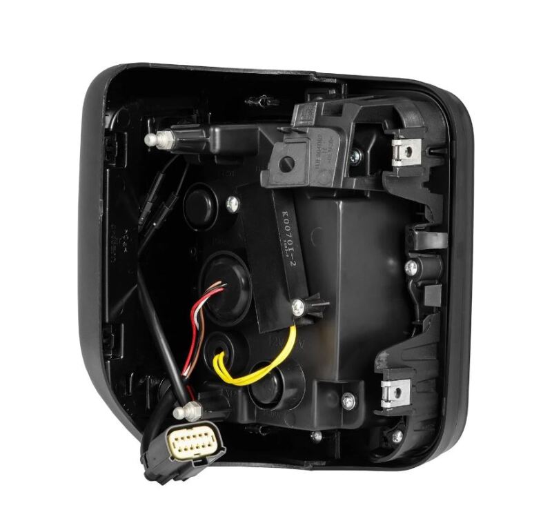 AlphaRex 19-24 Jeep Gladiator JT Nova-Series Prismatic LED Tail Lights - Black-Red Tail Lights AlphaRex