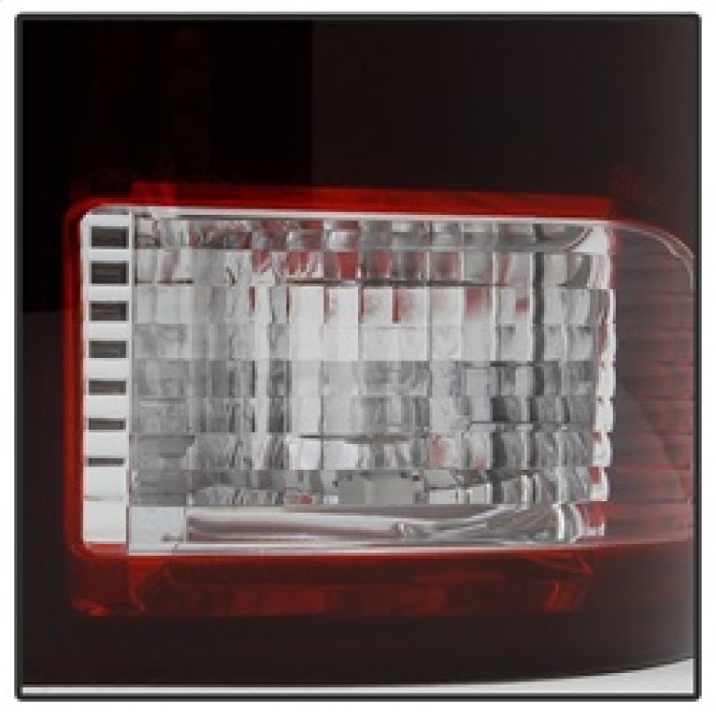 xTune Dodge Ram 1500 09-15 OEM Style Tail Lights Dark Red ALT-JH-DR09-OE-RSM Tail Lights SPYDER
