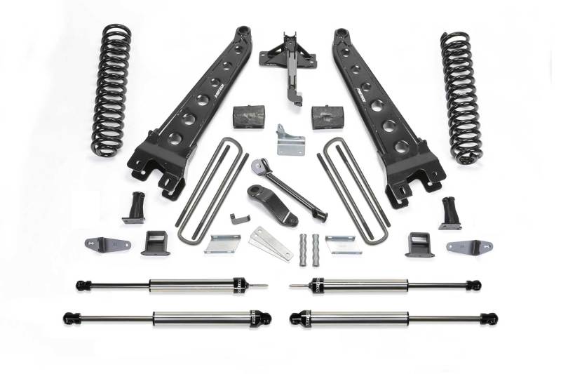 Fabtech 08-10 Ford F450/550 4WD 6in Rad Arm Sys w/Coils & Dlss Shks Lift Kits Fabtech