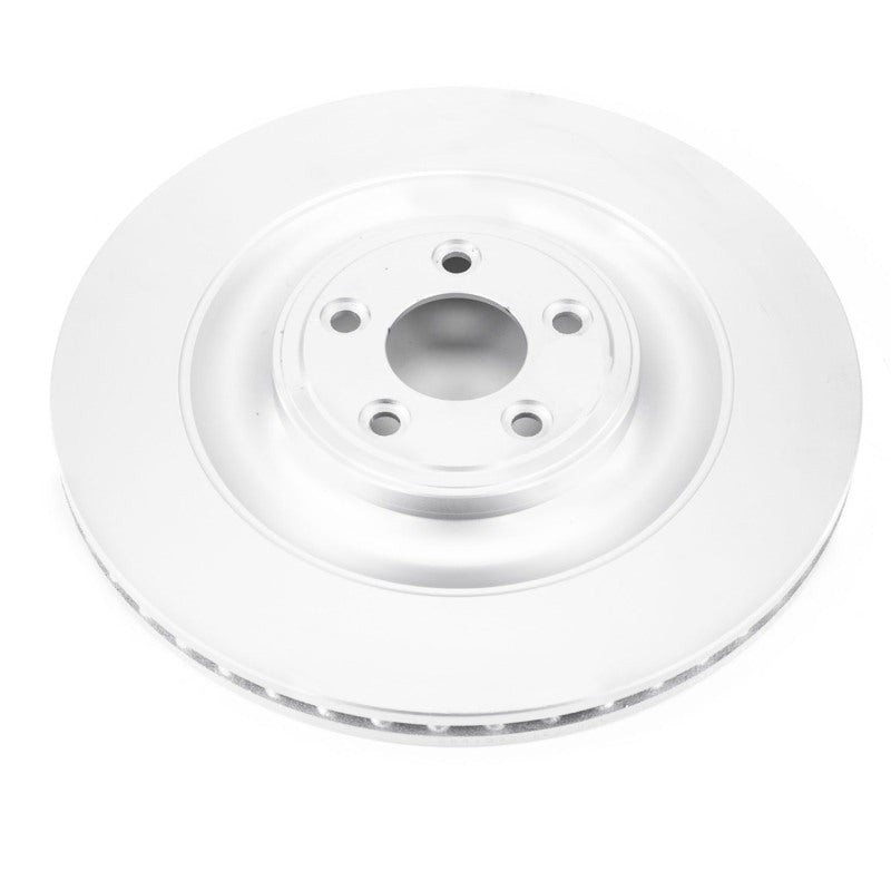 Power Stop 14-19 Jaguar F-Type Rear Evolution High Carbon Geomet Coated Rotor Brake Rotors - OE - Cryo PowerStop