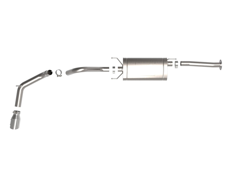 aFe 16-22 Toyota Tacoma Apollo GT Series 2.5in. - 3in. 409 SS Cat-Back Exhaust w/ Polished Tip Catback aFe