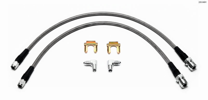 Wilwood Flexline Kit Front Mini-Cooper Brake Line Kits Wilwood