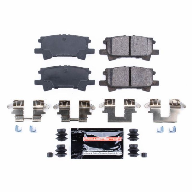 Power Stop 04-06 Lexus RX330 Rear Z23 Evolution Sport Brake Pads w/Hardware Brake Pads - Performance PowerStop