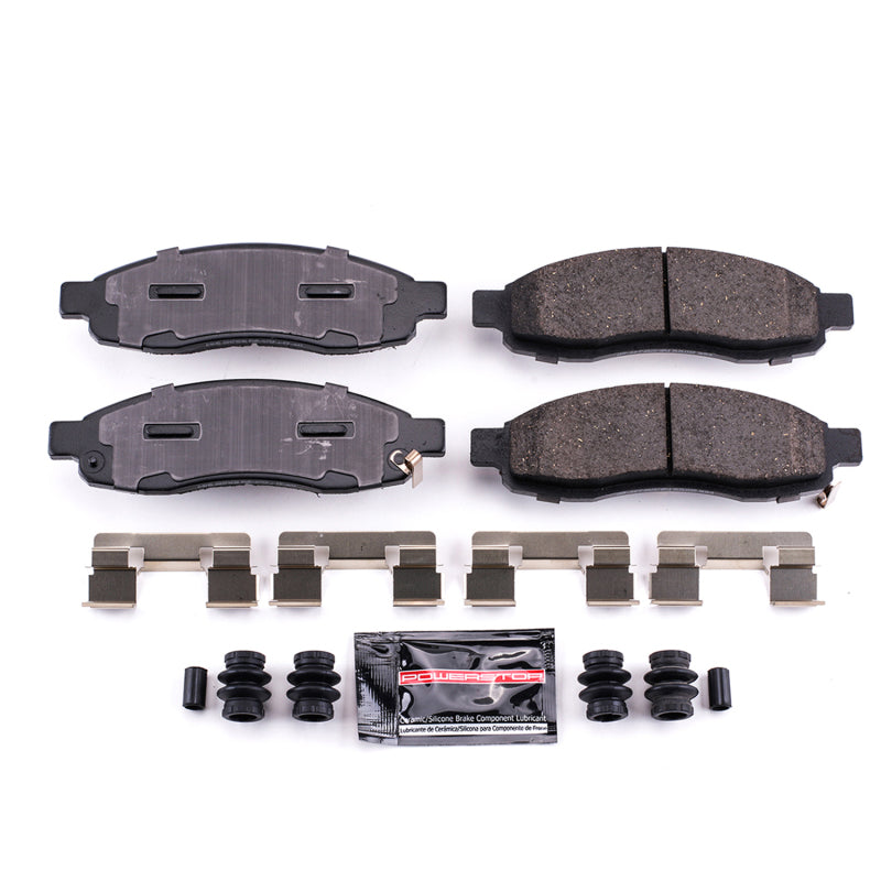 Power Stop 04-05 Infiniti QX56 Front Z23 Evolution Sport Brake Pads w/Hardware Brake Pads - Performance PowerStop