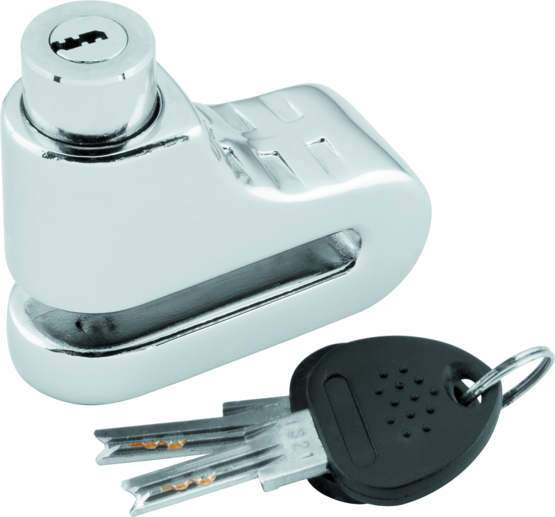 Bully Lock Disc Lock 5.5mm - Chrome Security Locks BikeMaster