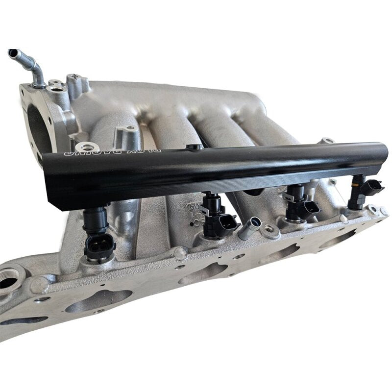 BLOX Racing Honda K-Series Xtreme Aluminum Fuel Rail - Black Fuel Rails BLOX Racing