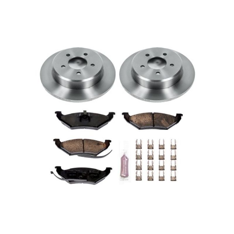 Power Stop 92-95 Ford Crown Victoria Rear Autospecialty Brake Kit Brake Kits - OE PowerStop