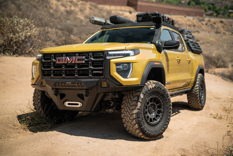 DV8 23-25 Chevy Colorado & GMC Canyon Rock Sliders - Micro Texture Black Body Armor & Rock Rails DV8 Offroad