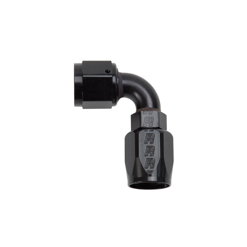 Russell Performance -8 AN Black 90 Degree Full Flow Hose End Fittings Russell