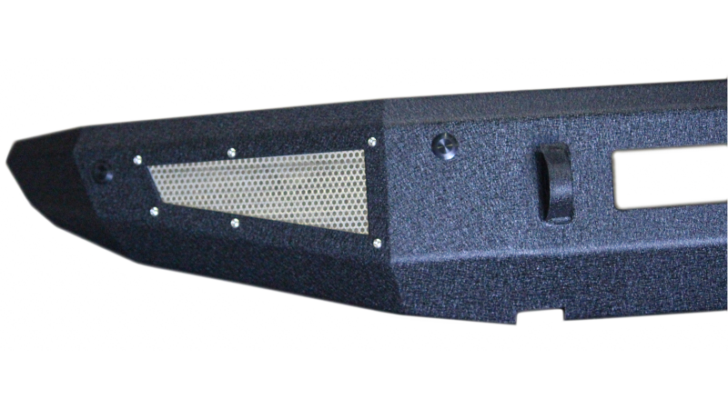 Fishbone Offroad 2021+ Ford Bronco Front Bumper - Black Bumpers - Steel Fishbone Offroad