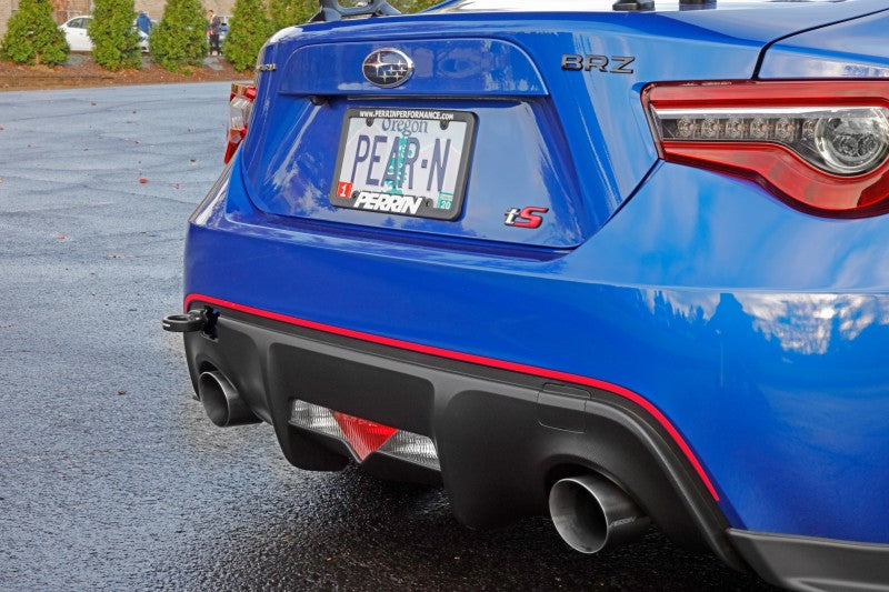 PERRIN 13-25 Subaru BRZ / 13-20 Scion FRS & Toyota 86 / 22-25 GR86 Tow Hook Kit (Rear) - Black Tow Hooks Perrin Performance