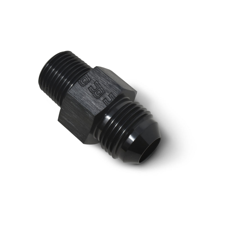 Russell Performance -6 AN Flare to 3/8in Pipe Pressure Adapter (Black) Fittings Russell
