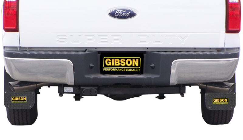Gibson 17-18 Ford F-250 Super Duty King Ranch 6.2L 2.5in Cat-Back Dual Extreme Exhaust - Aluminized Catback Gibson