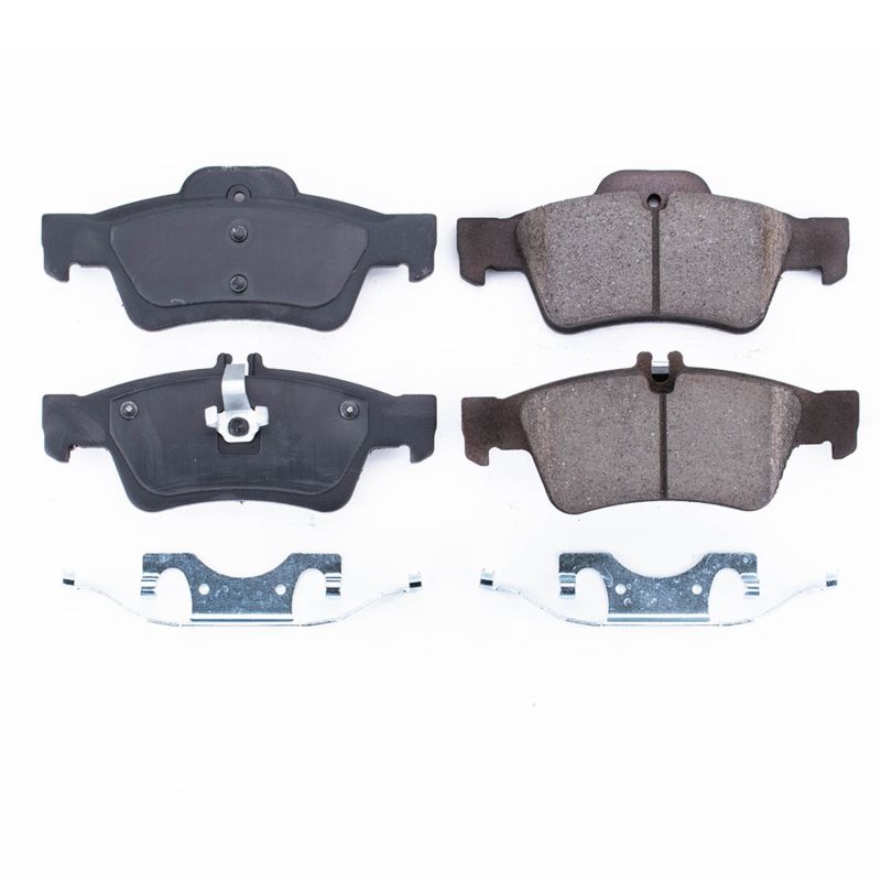 Power Stop 03-06 Mercedes-Benz CL500 Rear Z17 Evolution Ceramic Brake Pads w/Hardware Brake Pads - OE PowerStop