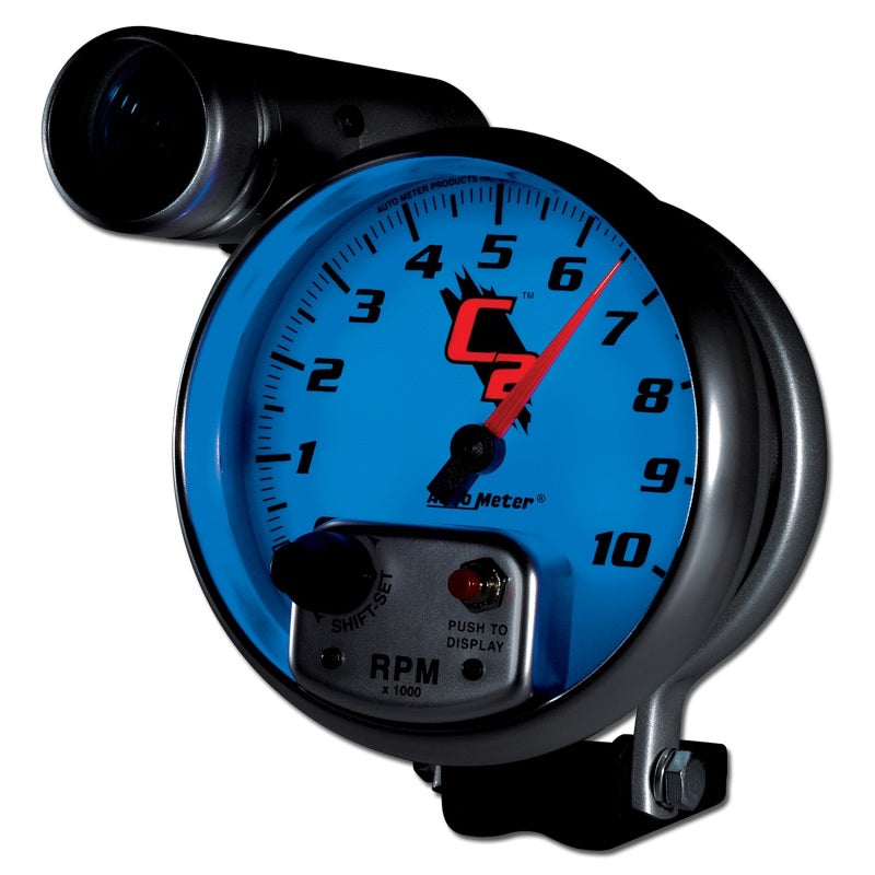 Autometer C2 5 inch 10000 RPM Shift-Lite Tach Gauges AutoMeter