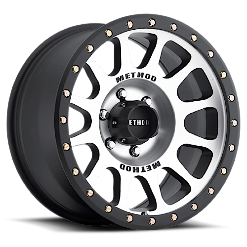 Method MR305 NV 17x8.5 25mm Offset 6x5.5 108mm CB Machined/Black Street Loc Wheel Wheels - Cast Method Wheels
