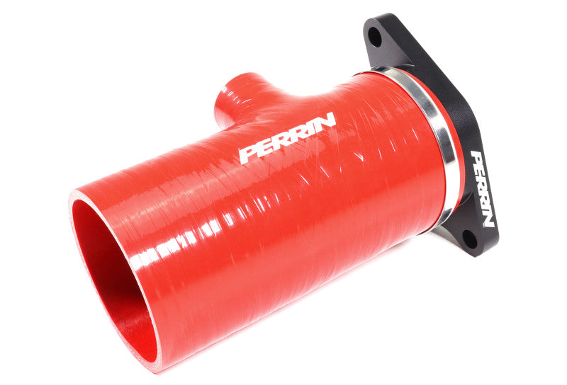 PERRIN 22-26 Subaru WRX Short Type Turbo Inlet Hose - Red Hoses Perrin Performance