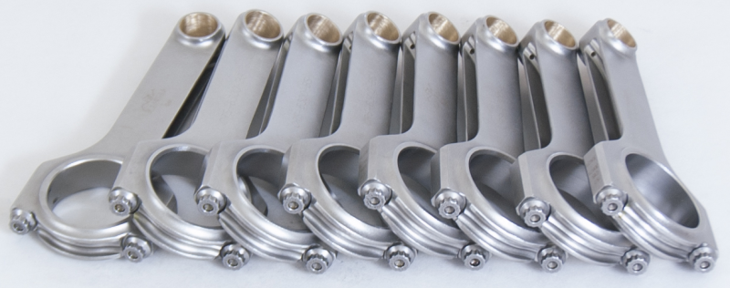 Eagle Chevrolet 6.300in Length 2.100in Journal Diameter H-Beam Connecting Rods (Set of 8) Connecting Rods - 8Cyl Eagle