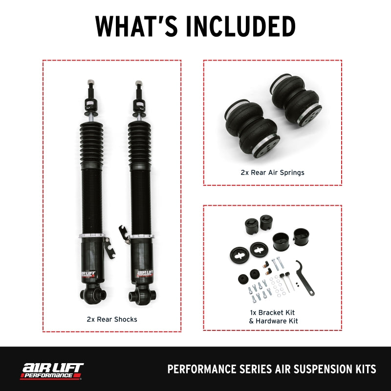 Air Lift Performance 20-24 Toyota GR Supra / 19-24 BMW Z4 (G29) Air Suspension Rear Kit Air Suspension Kits Air Lift