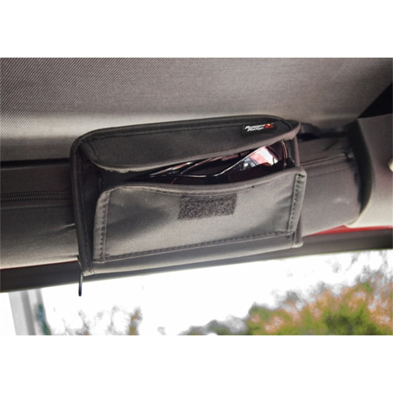 Rugged Ridge Sunglass Holder Storage Pouch 55-19 Jeep CJ / Jeep Wrangler Interior Lighting Rugged Ridge