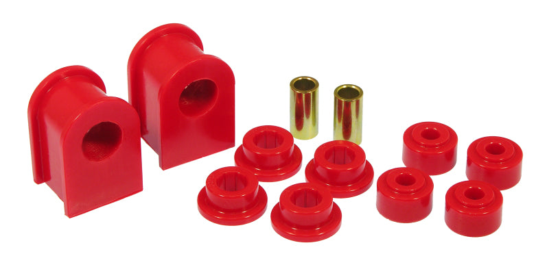 Prothane 75-98 Ford Truck S/B & E/L Bush - 1in (for 2.5in Frames / Stud to Eye End Links) - Red Sway Bar Bushings Prothane