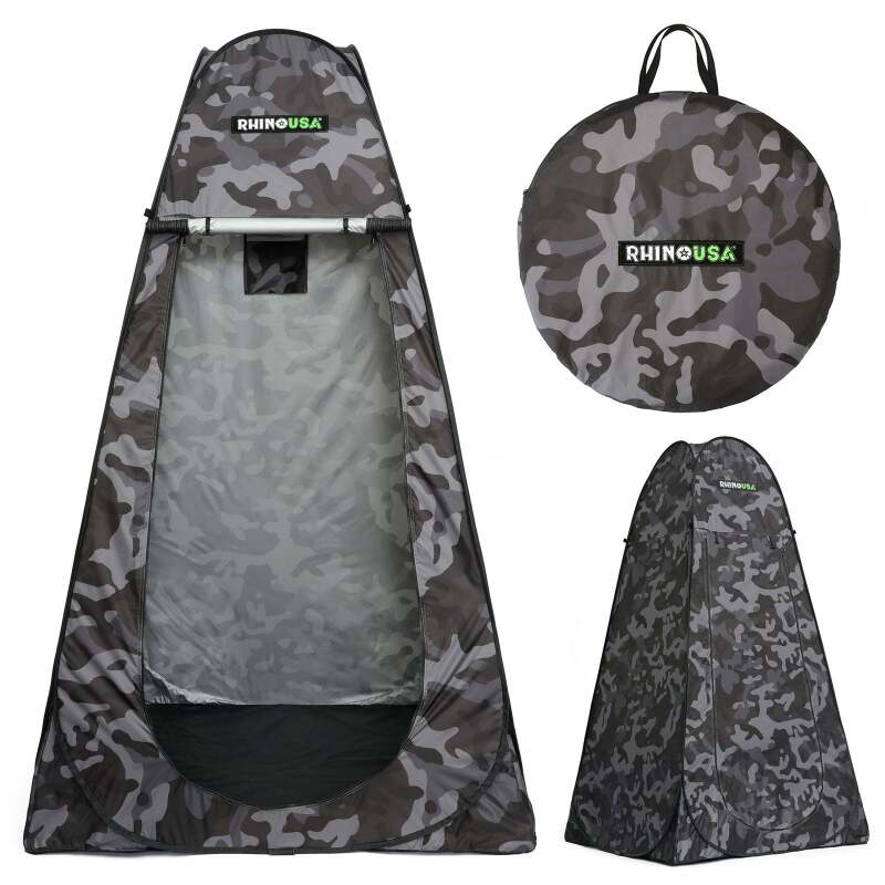 Rhino USA Popup Privacy Tent - Camo Camping Equipment Rhino USA