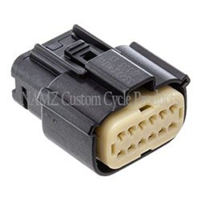 NAMZ 07-23 Touring/LiveWire Models Molex MX-150 12-Position Female Connector - Black (HD 72487-07BK) Wiring Connectors NAMZ