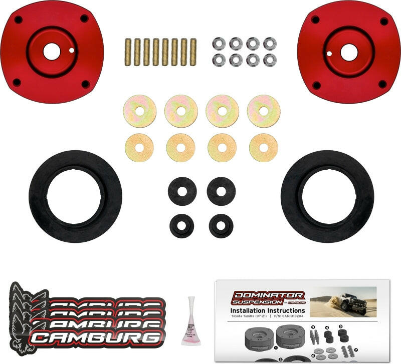 Camburg 07-21 Toyota Tundra 2wd /4wd Dominator Preload Spacer Kit Preload Adjusters Camburg