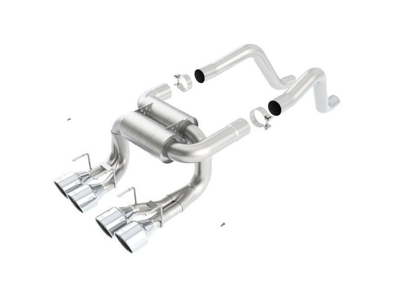 Borla 06-12 Chevrolet Corvette Z06/ZR1 6.2L/7.0L 8cyl Aggressive ATAK Exhaust (rear section only) Catback Borla