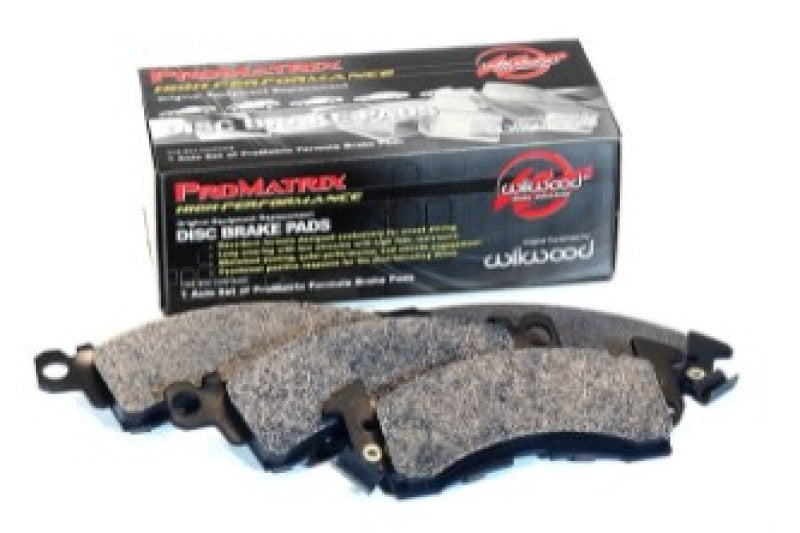 Wilwood Pad Set Promatrix D635 Brake Pads - Performance Wilwood