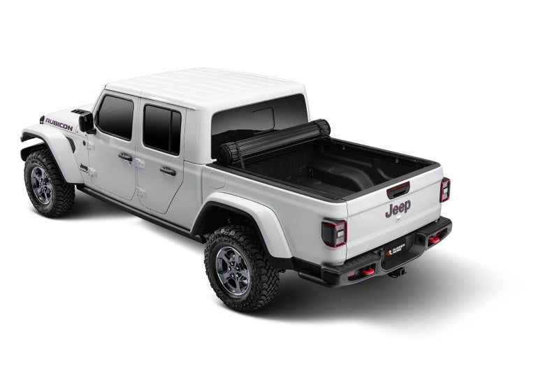 Rugged Ridge Armis Hard Rolling Bed Cover 2020 Gladiator JT Tonneau Covers - Hard Fold Rugged Ridge